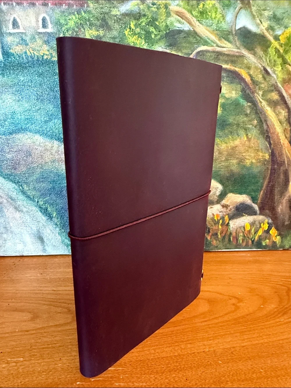 Handmade Leather Traveler's Notebooks A5 - Louise Carmen Style